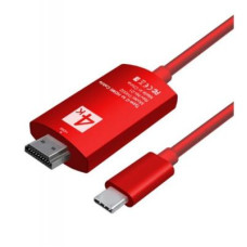 Перехідник Type C to HDMI, 2m, 4K, 30HZ EXTRADIGITAL (KBH1751)