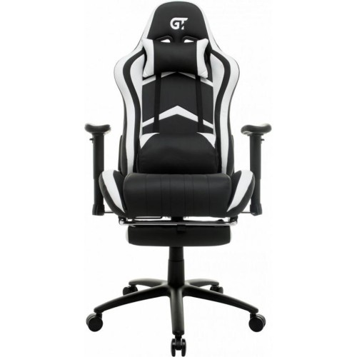 Крісло ігрове GT Racer X-2534-F Black/White