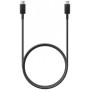 Дата кабель USB Type-C to Type-C 1.0m 5A black Samsung (EP-DN975BBRGRU)