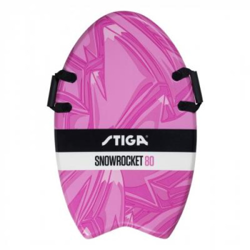 Санки Stiga Snowrocket Сніголіт Graffiti 80 Pink (6335939)