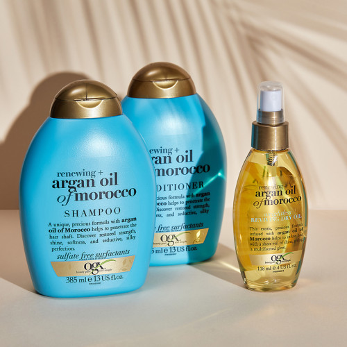 Кондиціонер для волосся OGX Argan oil of Morocco Відновлювальний 385 мл (0022796976123)