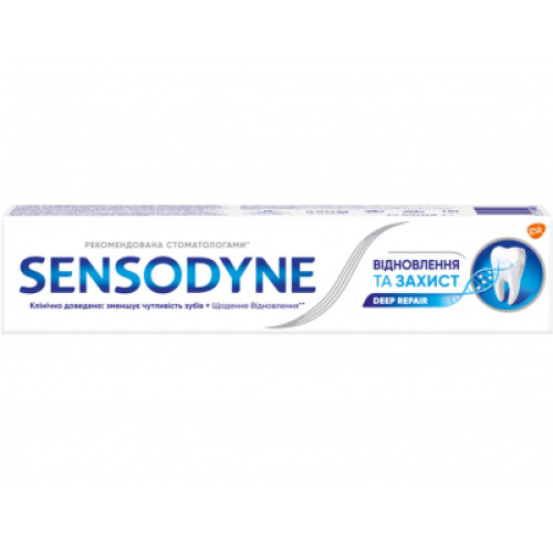 Зубна паста Sensodyne Відновлення та Захист 75 мл (5054563099983/5054563125774)