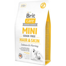 Сухий корм для собак Brit Care GF Mini Hair & Skin 2 кг (8595602520220)