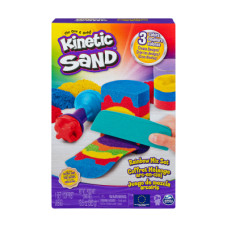 Набір для творчості Kinetic Sand Райдужний мікс 3 кольори 383 г (71474)