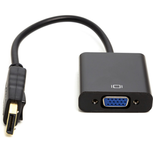 Кабель мультимедійний DisplayPort (M) ещ VGA (M) 1.0m PowerPlant (CA911882)