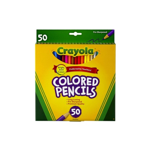 Олівці кольорові Crayola 50 шт (68-4050)