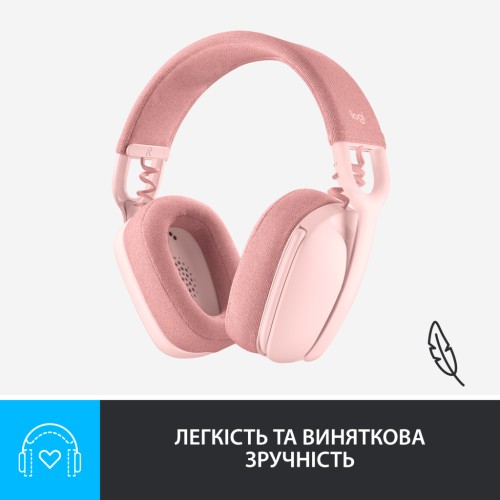 Навушники Logitech Zone Vibe 100 Wireless Rose (981-001224)