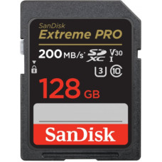 Карта пам'яті SanDisk 128GB SD class 10 UHS-I U3 V30 Extreme (SDSDXXD-128G-GN4IN)