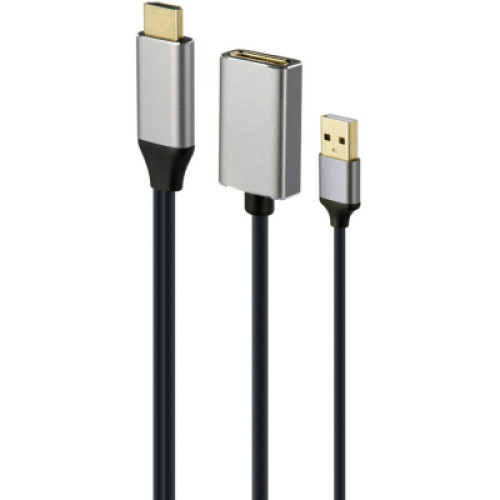 Перехідник Cablexpert HDMI to DisplayPort 4K 60Hz (A-HDMIM-DPF-02)