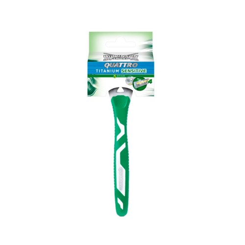 Бритва Wilkinson Sword Quattro Titanium Sensitive (4027800808045)