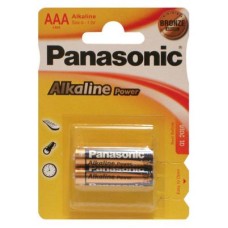 Батарейка PANASONIC AAA LR03 Alkaline Power * 2 (LR03REB/2BP)