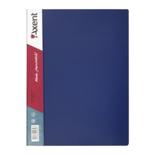 Папка з файлами Axent 40 sheet protectors, blue (1040-02-А)