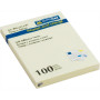 Папір для нотаток BUROMAX with adhesive layer 76x102мм, 100sheets, yellow (BM.2313-01)