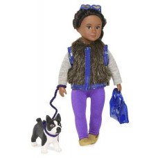 Лялька Lori Илисса и собака терьер Индиана 15 см (LO31016Z)
