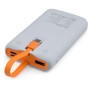 Батарея універсальна Vinga 10000 mAh SuperQC soft touch w/cable 22.5W dark grey (VPB1SQSCDG)