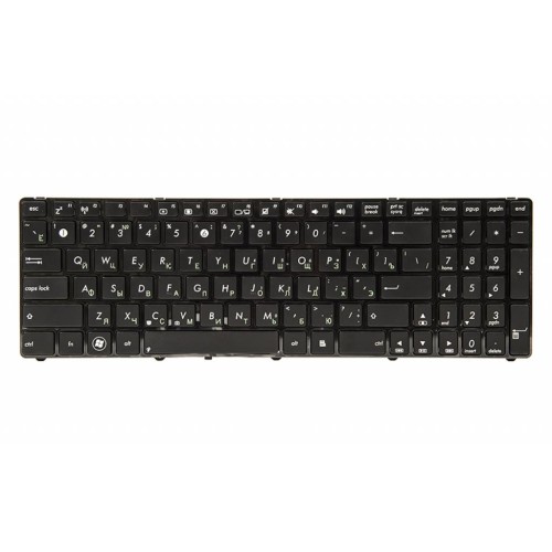 Клавіатура ноутбука PowerPlant ASUS K50,K50A,K50I черный,черный (KB311286)