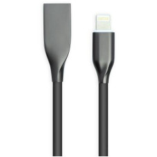 Дата кабель USB 2.0 AM to Lightning 2.0m black PowerPlant (CA911806)