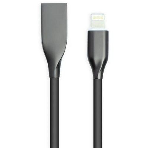 Дата кабель USB 2.0 AM to Lightning 2.0m black PowerPlant (CA911806)