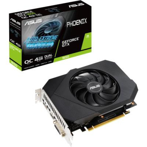 Відеокарта ASUS GeForce GTX1650 4096Mb PH OC D6 P (PH-GTX1650-O4GD6-P)