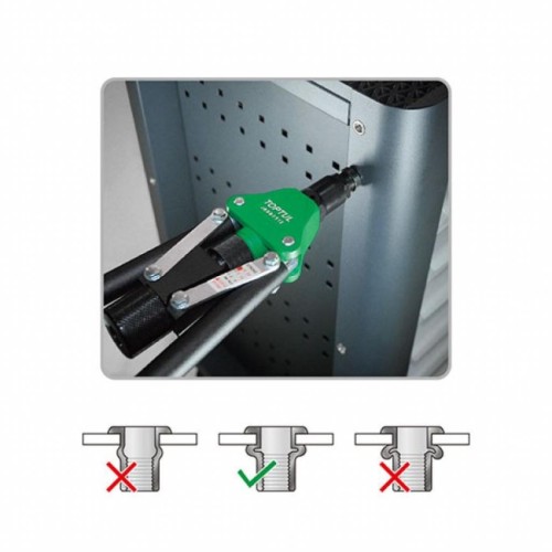 Заклепувальник Toptul для різьбових заклепок M5,M6,M8,M10,M12 (JBBB0512)