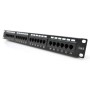 Патч-панель 19" 24хRJ-45 UTP 1U cat.6 Pipo (PP246191U)