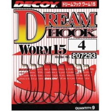 Гачок Decoy Worm15 Dream Hook 04 (9 шт/уп) (1562.00.11)