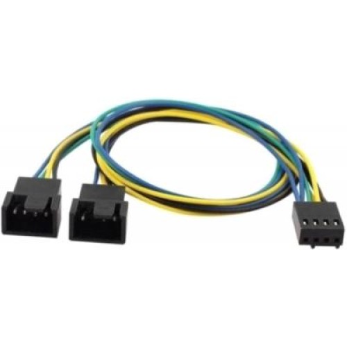 Кабель Cooling Baby 4-pin PWM to 2 x 4-pin PWM Power Y Splitter (CBFA04 - 35)