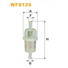 Фільтр паливний Wixfiltron WF8126