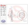 Гальмівний диск Brembo 09.8903.14