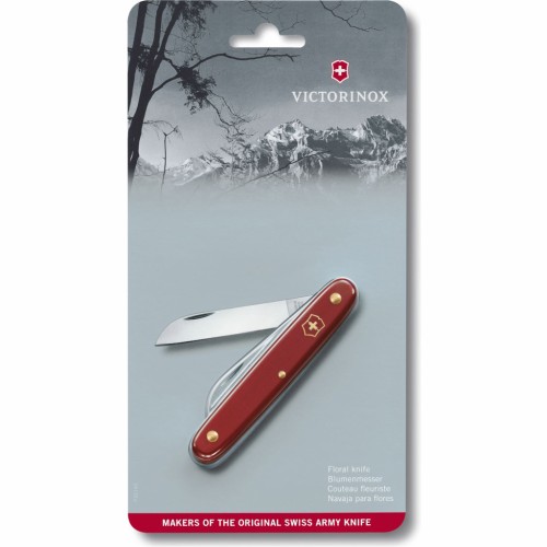 Ніж Victorinox Floral Matt Red Blister (3.9050.B1)