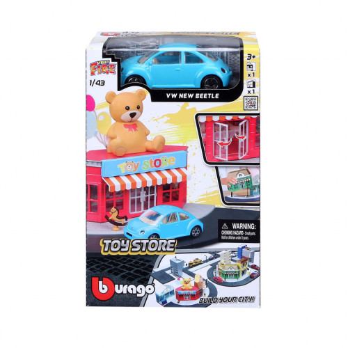 Ігровий набір Bburago серії City - Магазин іграшок (18-31510)