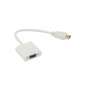 Перехідник ST-Lab HDMI male - VGA F (без додаткових кабелей) (U-990 Pro BTC white)