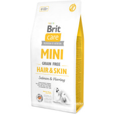 Сухий корм для собак Brit Care GF Mini Hair & Skin 7 кг (8595602520244)