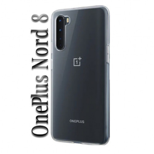 Чохол до мобільного телефона BeCover OnePlus Nord 8 Transparancy (707435)