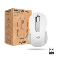 Мишка Logitech Signature M650 Wireless for Business Off-White (910-006275)