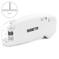 Мікроскоп Sigeta MicroGlass 40x R/T (зі шкалою) (65136)