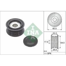 Натягувач ременя з роликом INA 532 0854 10
