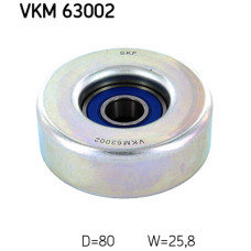 Ролик натягувача ременя SKF VKM 63002