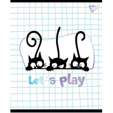 Зошит Yes Playful Kitties 48 аркушів, лінія (765294)
