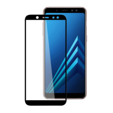 Скло захисне PowerPlant Full screen Samsung Galaxy A6, Black (GL605316)