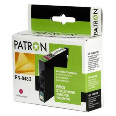 Картридж PATRON для EPSON R200/300 (PN-0483)MAGENTA (CI-EPS-T048340-M-PN)