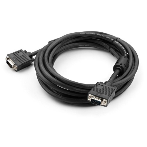 Кабель мультимедійний VGA 5 m MM ferrite Vinga (VCPDCVGAMM5MBK)