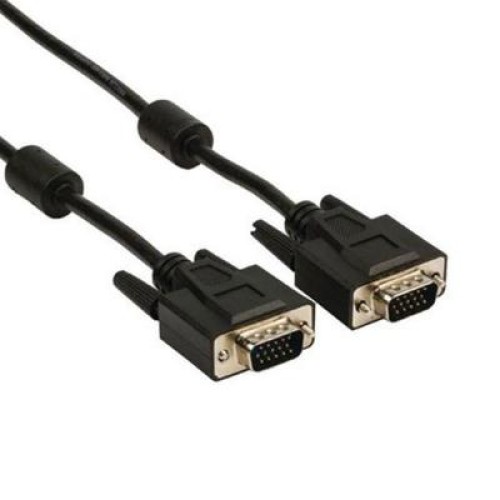 Кабель мультимедійний VGA 5 m MM ferrite Vinga (VCPDCVGAMM5MBK)