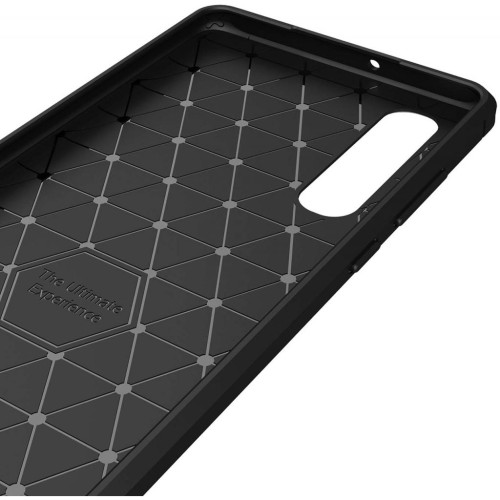 Чохол до мобільного телефона Laudtec для Huawei P30 Carbon Fiber (Black) (LT-P30B)