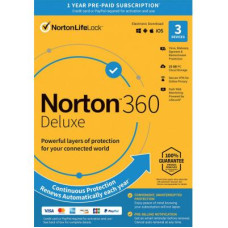 Антивірус Norton by Symantec NORTON 360 DELUXE 25GB 1 USER 3 DEVICE 12M (21409592)
