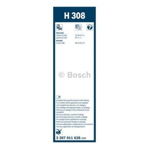 Щітка склоочисника Bosch 3 397 011 628