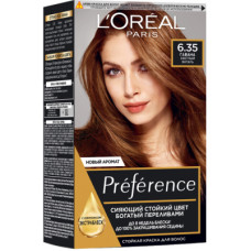 Фарба для волосся L'Oreal Paris Preference 6.35 - Світлий бурштин (3600520248967)