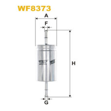 Фільтр паливний Wixfiltron WF8373