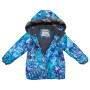 Куртка Huppa MELINDA 18220030 блакитний з принтом 104 (4741468974552)