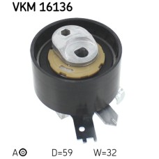 Ролик натягувача ременя SKF VKM 16136